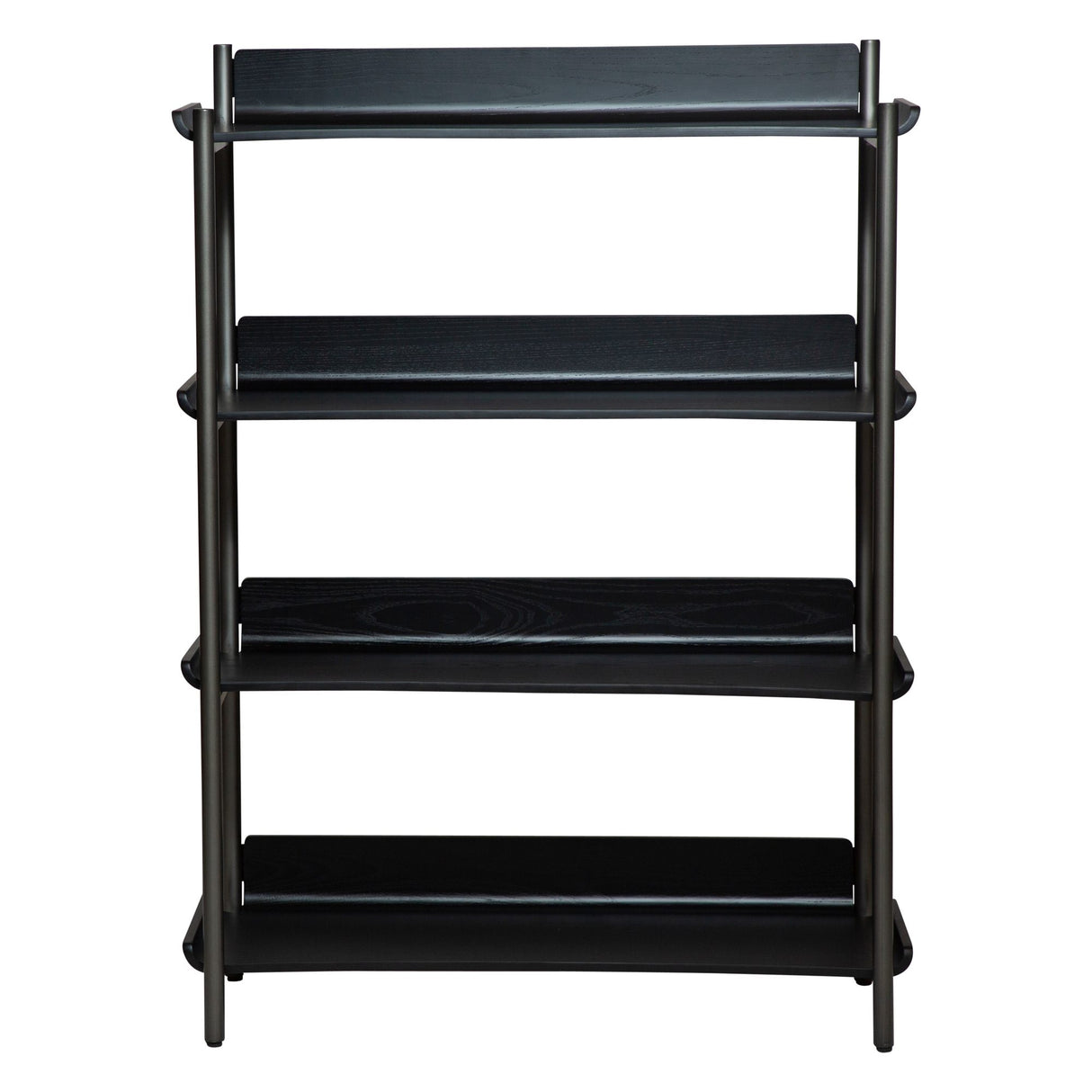 Friyay Set om 4 Hylla Black Ash