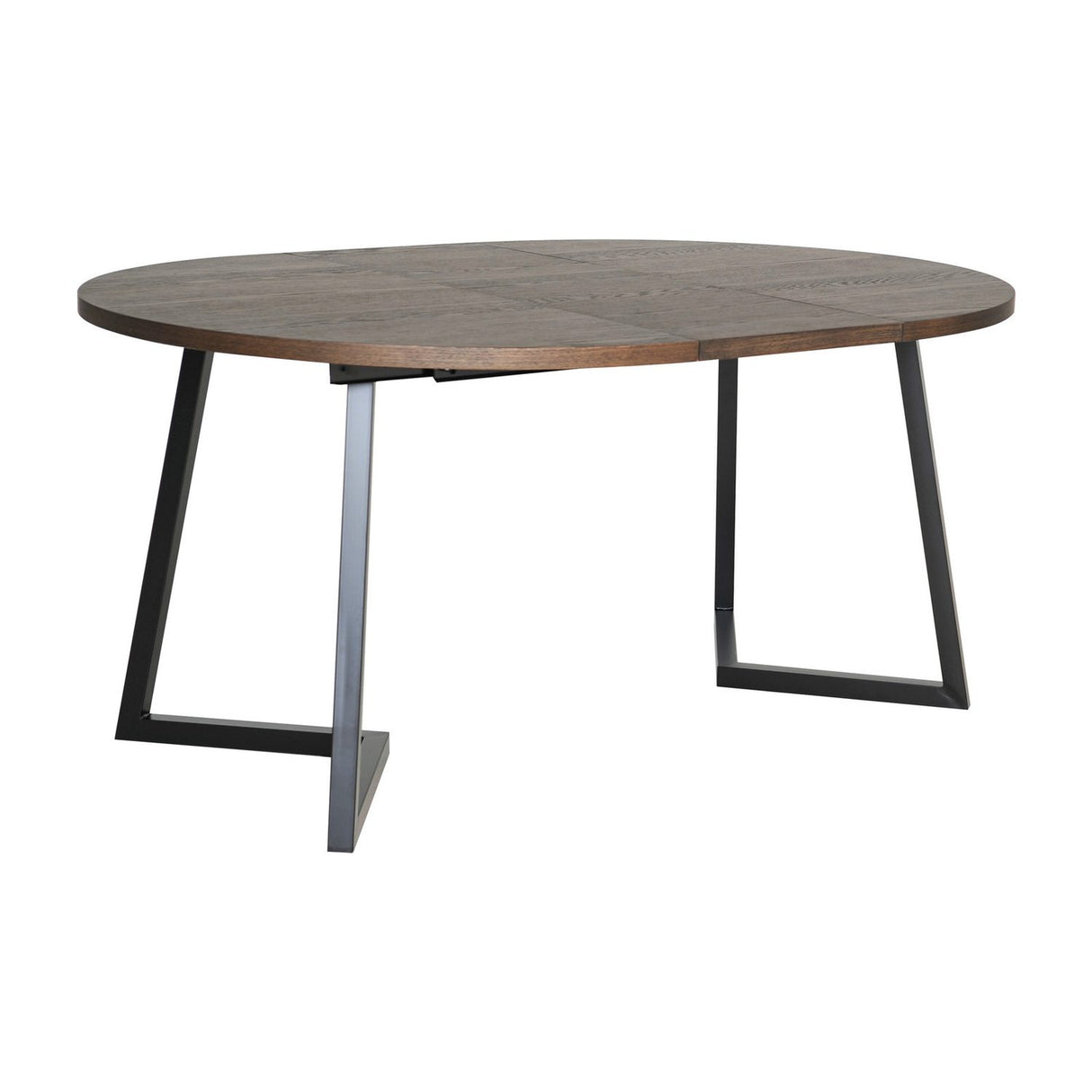 Röa inkl 2 Tillägg Ø120 - 200 cm Matbord Brun