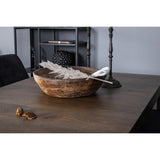 Slider, Velvet Deluxe Rektangulär matgrupp Svart, Natur, 170 x 95