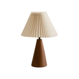 Tallinn (H 35 cm) Krämfärgad Valnöt Bordslampa
