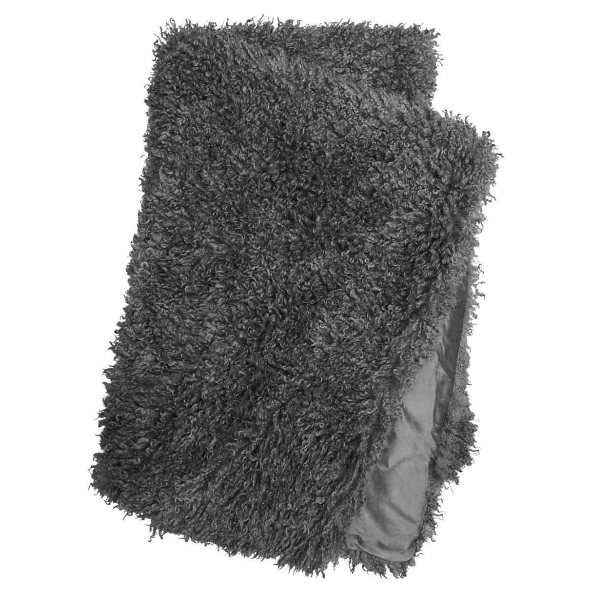 Wooly Pläd Grey