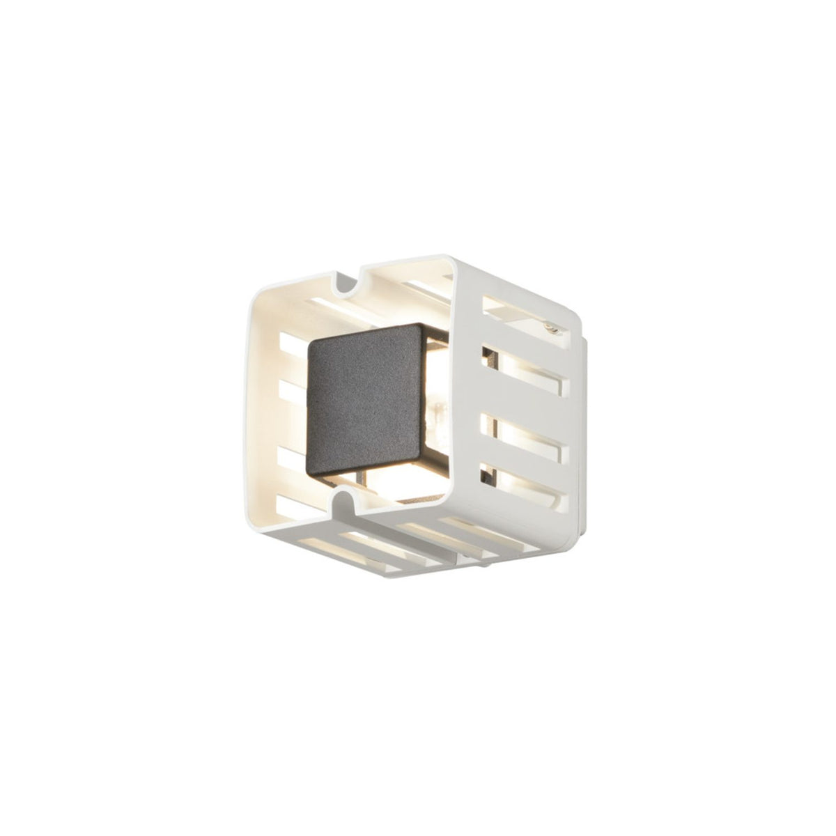 Pescara Fyrkant HP-LED 3W Vägglampa Ute Vit