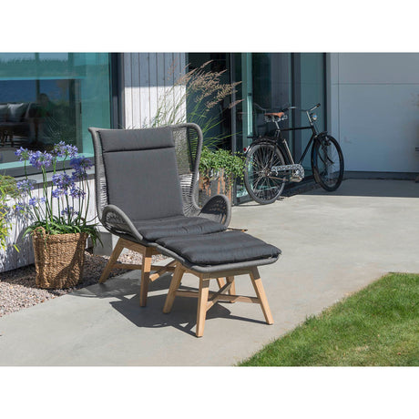 Himmelsnäs Fotpall Grå