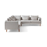 Flexy L (194 x 95 x 154 cm) Hörnsoffa Kräm