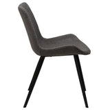 Hype Stol Stone Bouclé, Black