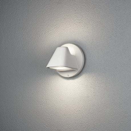 Hild 2x5W LED Vägglampa Ute Vit