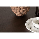Stone Runt matbord Svart, mocca, MDF, ⌀120