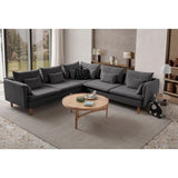 Flexy L (194 x 95 x 154 cm) Hörnsoffa Antracit