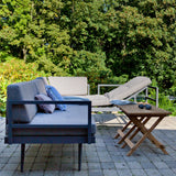 Rio 4 personer Loungesoffa Gråa dynor/Antracit Aluminium