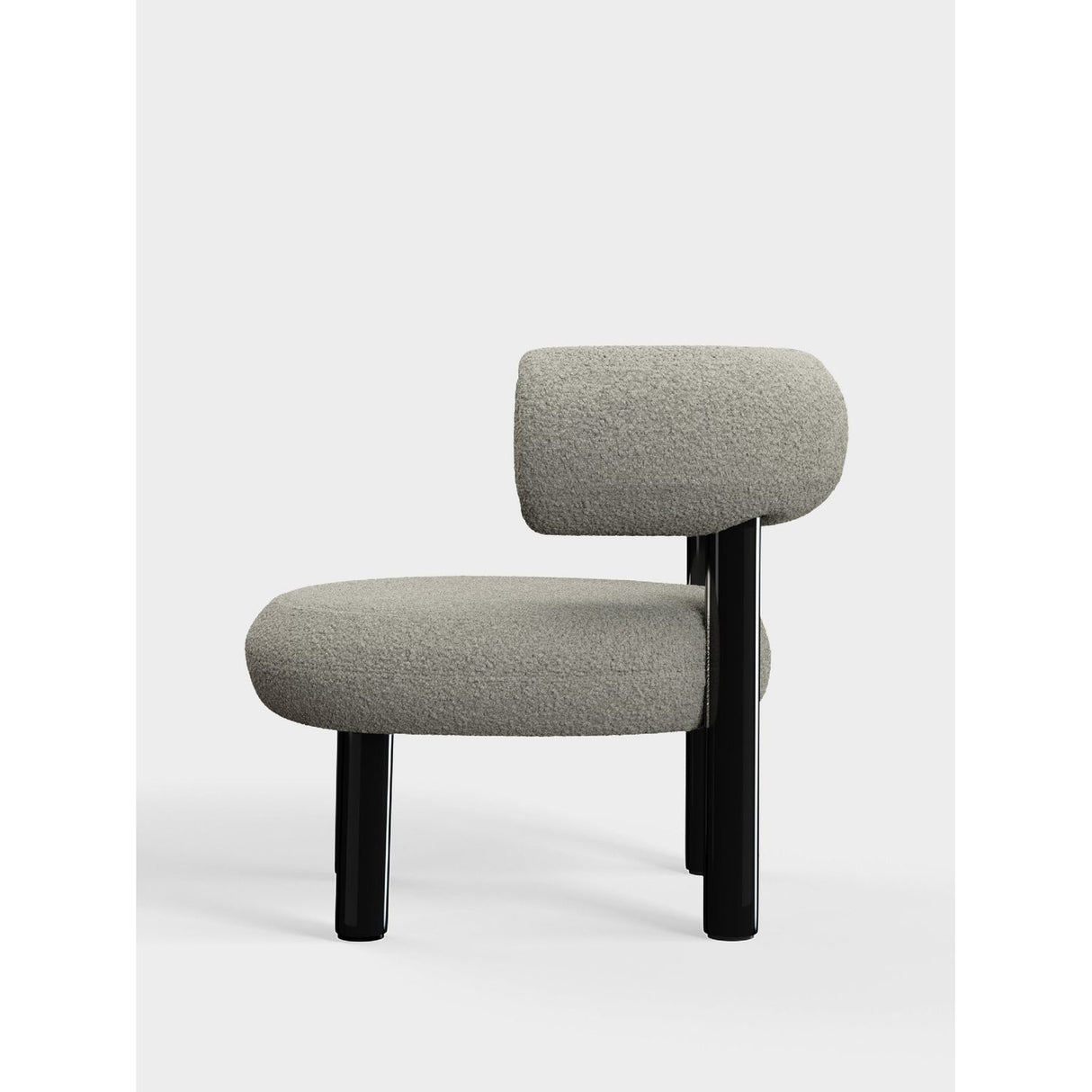 Fat Loungestol Elle Grey White BLS