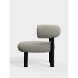 Fat Loungestol Elle Grey White BLS