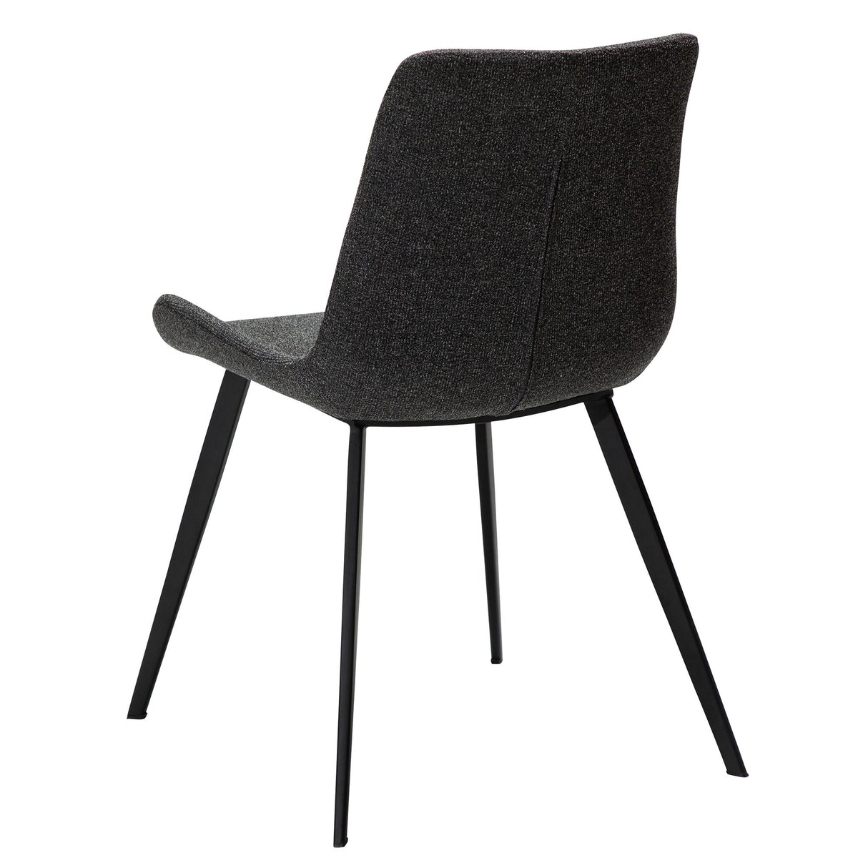 Hype Stol Pebble Grey Bouclé, Black