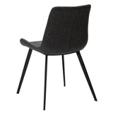 Hype Stol Pebble Grey Bouclé, Black