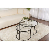 Nairobi Set (80 x 43 x 80 cm) Soffbordsset Svart