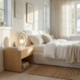 Vasli (H 50 cm) Vit Bordslampa