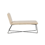 X-lounge Loungestol Beige, 128 x 83 x 71