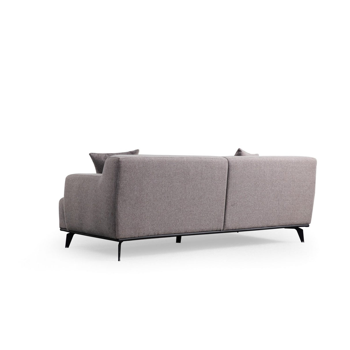 Kigali 2 (200 x 100 x 75 cm) brungrå 2-sitssoffa
