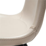 Medusa Stol Cashmere Art.Leather, Black