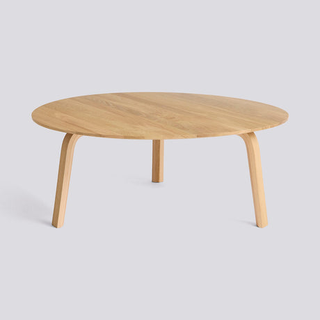 Bella Ø80 × H32 cm Soffbord ek med vattenbaserad lack