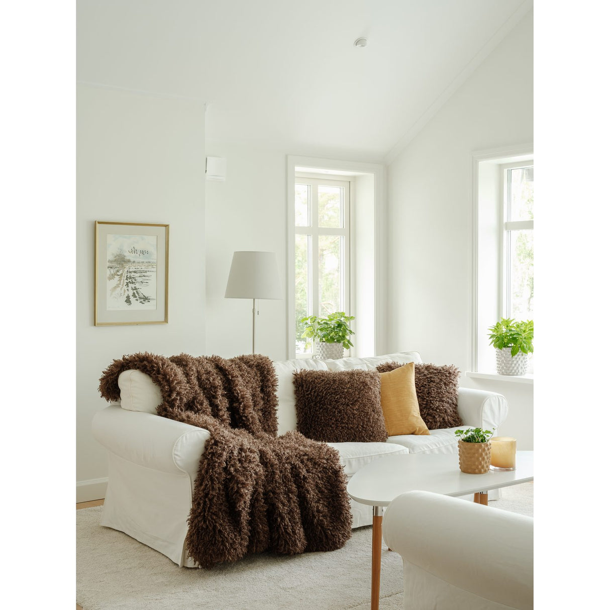 Wooly Pläd Brown