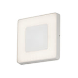 Carrara Fyrkant HP-LED 25W Vit Vägglampa Ute