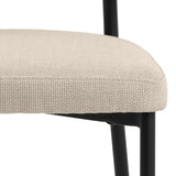 Edina Matstol Basel tyg Beige