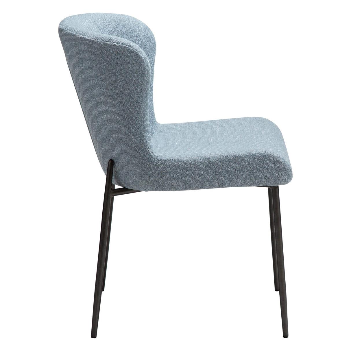 Glam Stol Blue Fog, Antique Brass