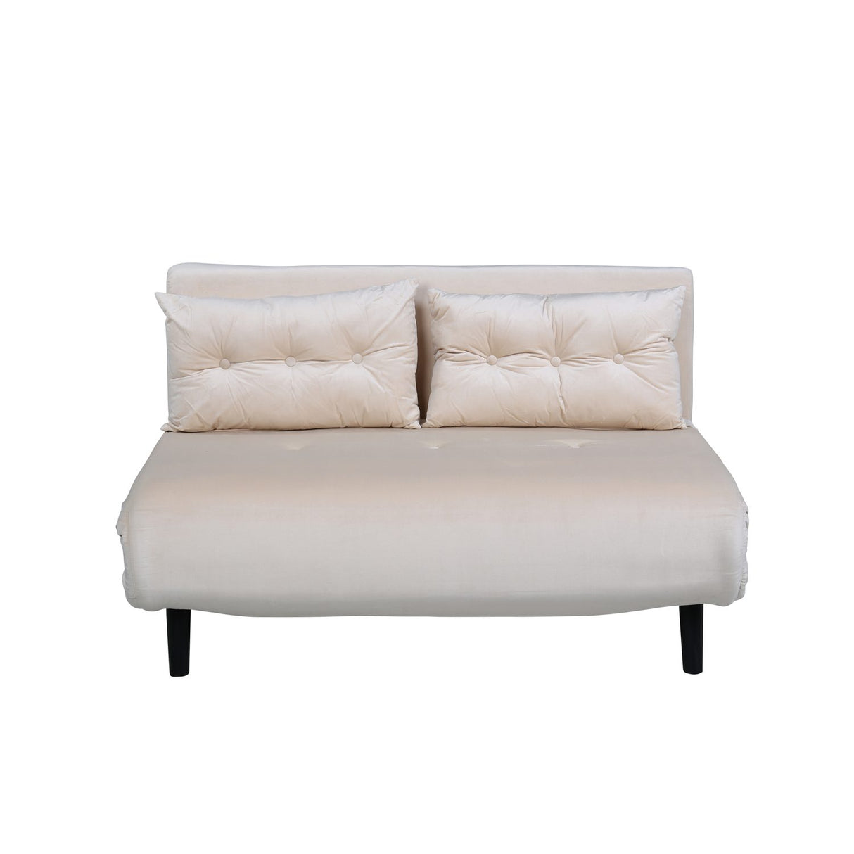 Vicky Fällsäng Beige, Polyestersammet