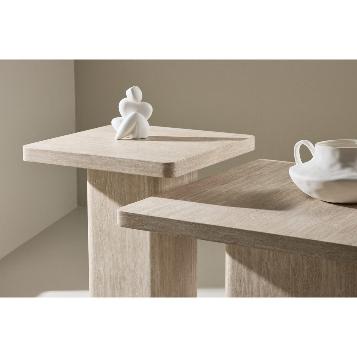 Qvart Soffbord Beige