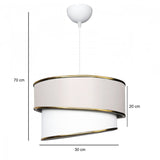 Innsbruck 2 (H 70 cm) Creme Ljuskrona