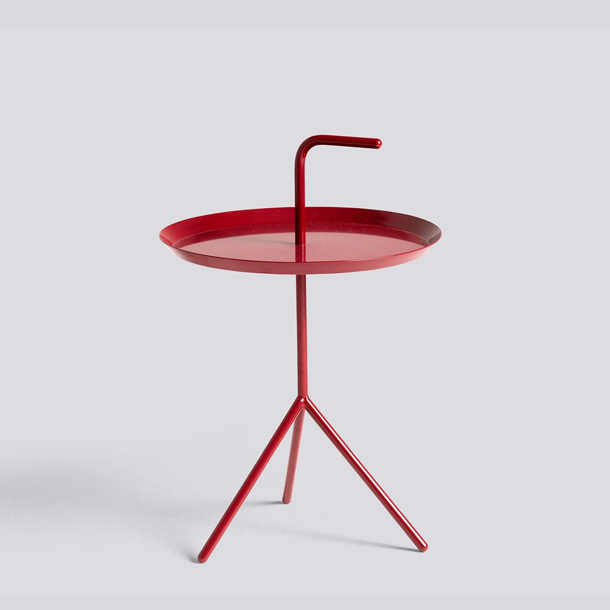 DLM Ø38 × H56 cm Sidobord Cherry red High gloss