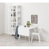 Roxby Matbord 80/120x76x80 cm Vit