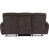 Alice Reclinersoffa 3-Sits Elektrisk Brun