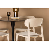 Glade, Åstol Rund matgrupp Beige, Svart, ⌀100
