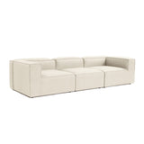 Sevilla 3 (297 x 66 x 105 cm) 3-sitssoffa Ecru