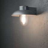 Mani E27 Vägglampa Ute Grå