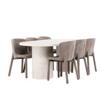 Narvik, Astoria Oval matgrupp Brun, Beige, 200 x 100