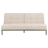 Perugia Bäddsoffa 87x198x95 cm Basel tyg Beige