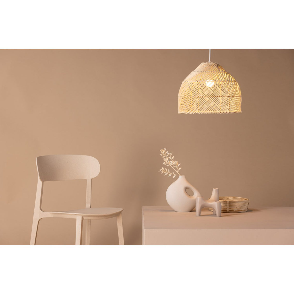 Brivela Taklampa Natur, 35x27