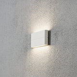 Chieri HP-LED 2x6W Vägglampa Ute Vit