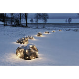 Nät LED Svart kabel 24V/IP44 Ljusslinga Ute 2x2m, Varmvit