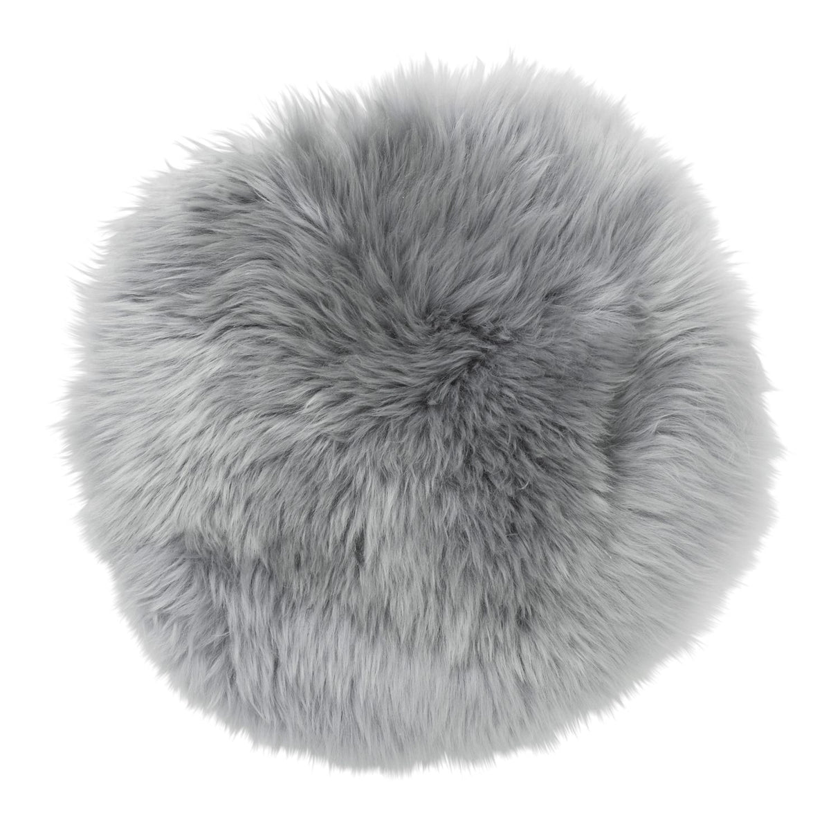 Gently Rund Sittplätt Light Grey