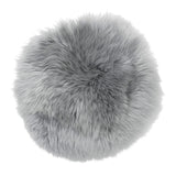 Gently Rund Sittplätt Light Grey