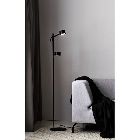 Clyde Svart Golvlampa