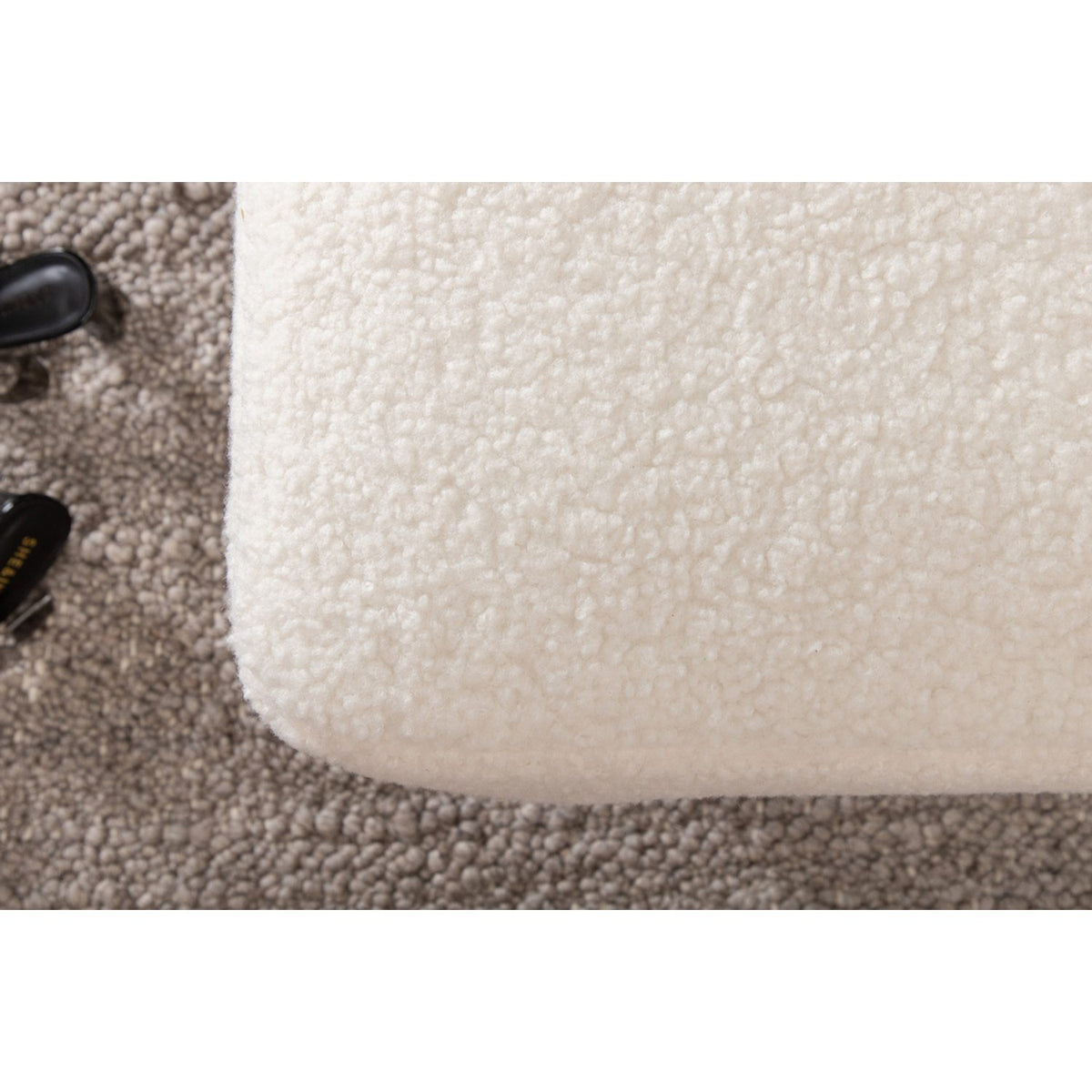 Boom Pall Svart, Polyester teddy