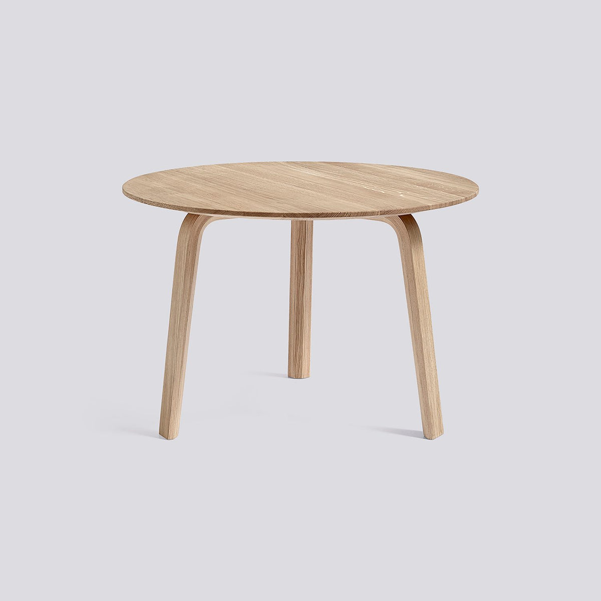 Bella Ø60 × H39 cm Soffbord ek med vattenbaserad lack