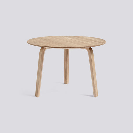 Bella Ø60 × H39 cm Soffbord ek med vattenbaserad lack