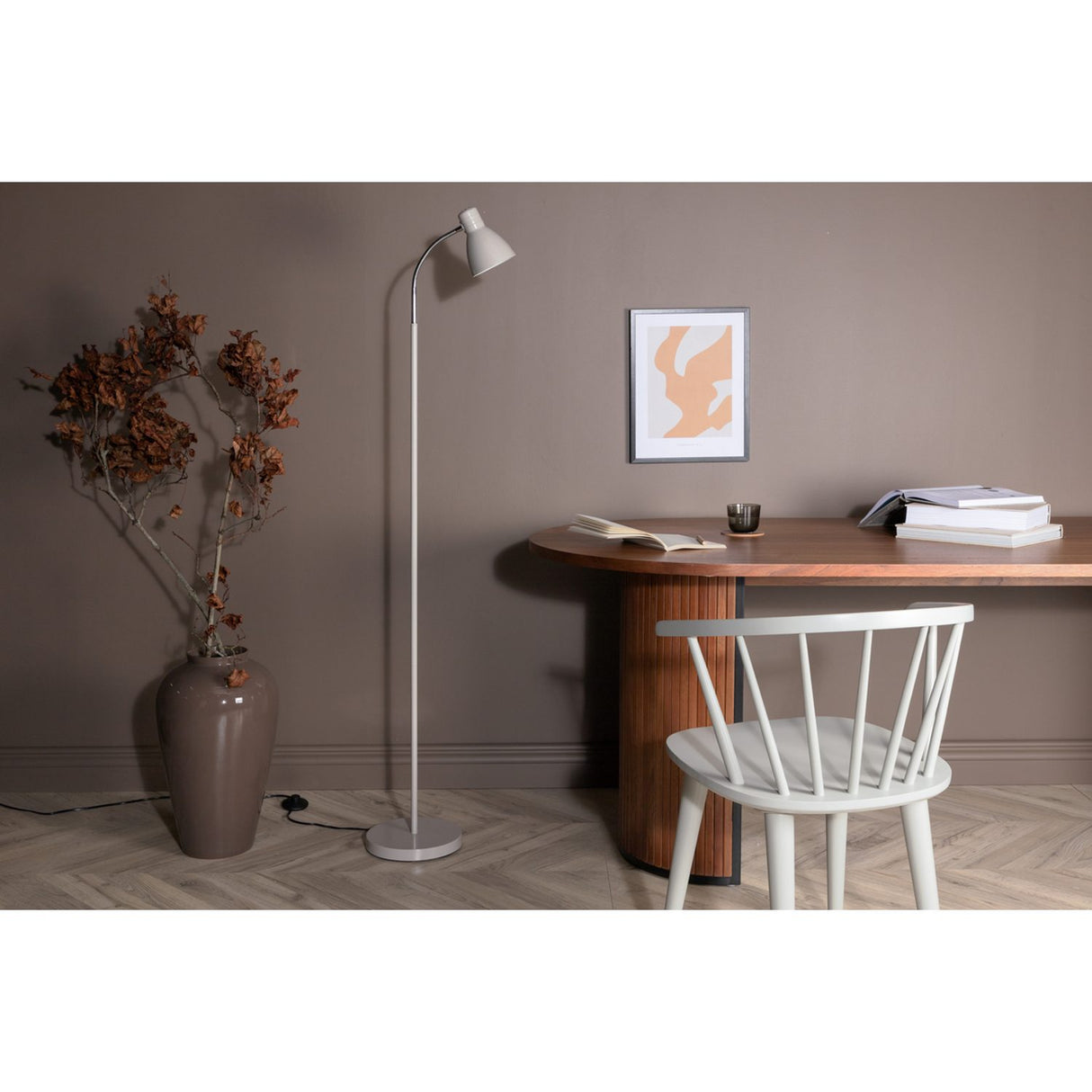 Lina Golvlampa Beige