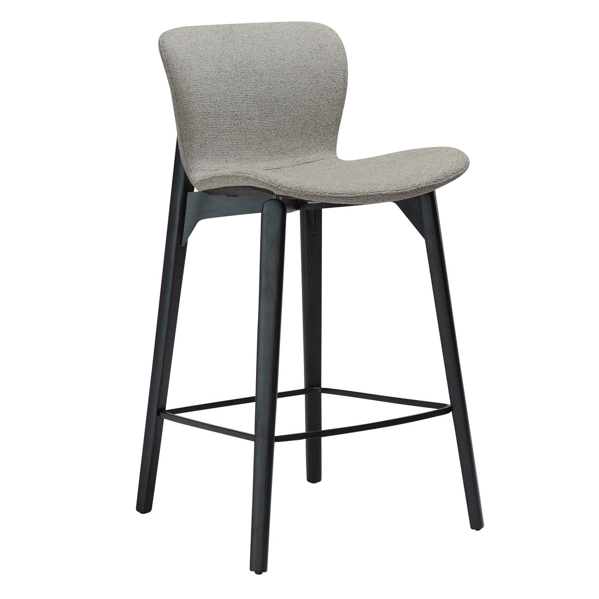 Paragon Barstol Pebble Earth Bouclé, Black 68 cm