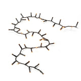 Cluster LED Svart kabel 30V/IP44 Ljusslinga Ute 17.58m, Amber